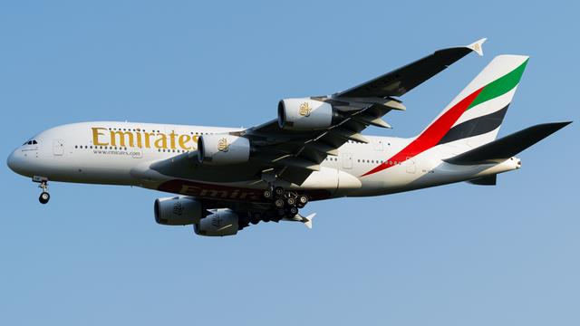 A6-EOM:Airbus A380-800:Emirates Airline